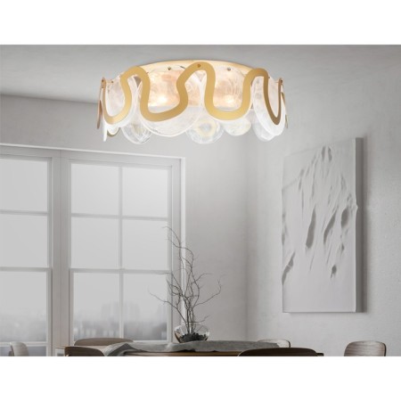 Crowning chandelier with crystal Ambrella Light, Traditional, Tr5327, E14, Color Gold-3