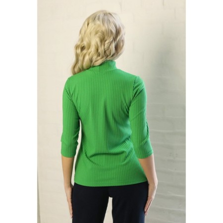 Women's turtleneck, size 46, green color-5