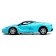 Metal machine "Supercar", inertial, scale 1:43, blue color