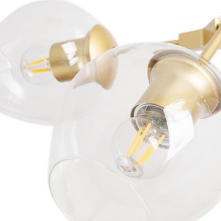 Yuka chandelier, 6x40W E27, color gold-2