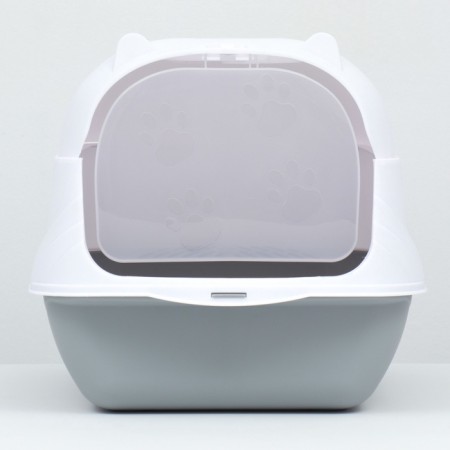 Domik toilet 35 x 50 x 35 cm, white-gray-6