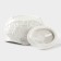 Ceramic “Vintage”, 300 ml, white, white sugar