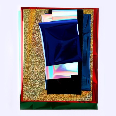 A set of creative creativity "Flooding with color foil. Machine ", series Foil Art-2