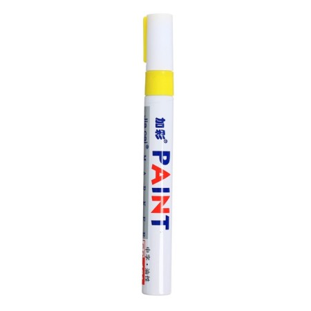 Marker-painting (varnish) Tip of bullet 4 mm, yellow (price per pcs)-5