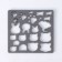 Set of stencils for felting, 16 x 16 cm, 7 pcs