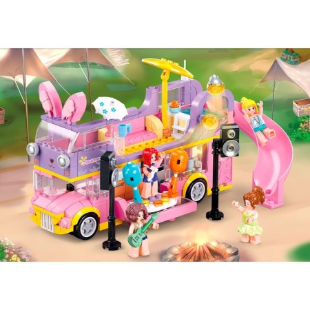 Designer Pink Dream "Multimedia Bus", 412 details-5