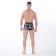 Panties Men's panda boxers, color gray melange, size 48