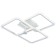 LED lamp 108W 8640lm 3000K-6500K, size 55x55x12 cm