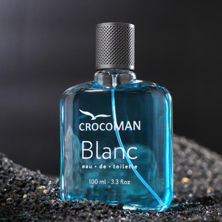 Male Crocoman Blanc toilet water, 100 ml (based on Lacost 12.12 BLANC)-1