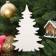 Form of foam "Christmas tree" 30 x 20 x 1 cm