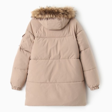 Women's Winter jacket, beige color, size 44-5