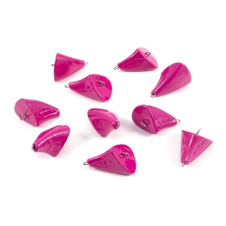Cargo of a bullet exentric painted pissy Yaman 10 pcs., 36 g, purple
