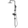 The LMARK LM3788BL shower system, without a mixer, tropical shower, shower, black
