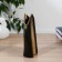 VAZA Ceramics desktop "Candy" 20 cm, black