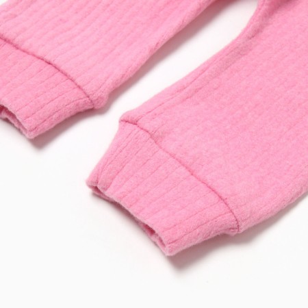 Kit (overalls/cap) children, pink color, height 74 cm-3