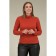Women's turtleneck Eliseeva Olesya, size 42, Terracotta color