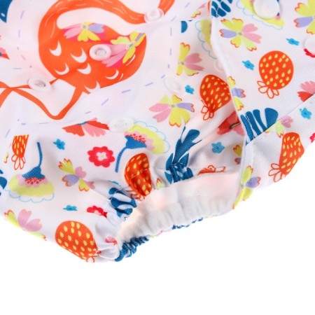 Reusable diapers "Flamingo"-7