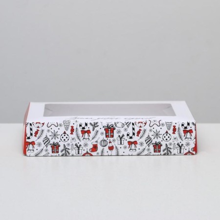 Folding box "Time of good gifts", 20 x 12 x 4 cm, new year-2