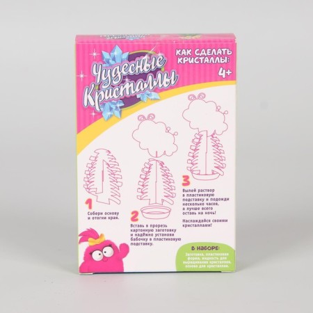 Children's set for experiments "wonderful crystals", bees-3