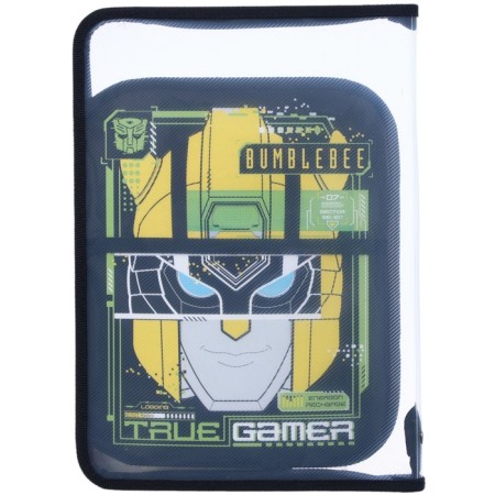 Plastic A4 folder, on lightning, transformers-6