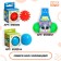 Set of Massage balls Onlytop "Forest Friends": 2 pcs., D = 6.5, D = 7.5 cm, Mix color