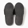 Women's slippers with an open nose, size 40-41, black