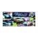 Metal machine "Night Racing", inertial, 1:32, doors, sound and light effects open, yellow color