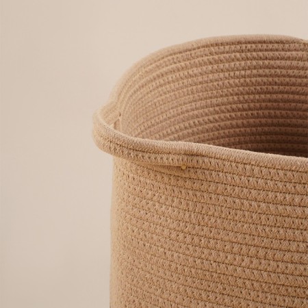 Belly basket wicker -round SL Home Cotton, Cotton, 33 × 45 cm-3