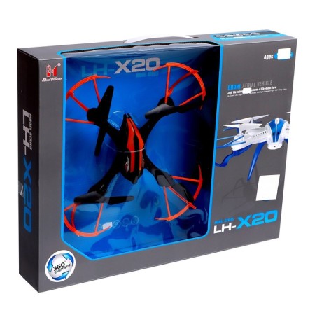 ATV-X20WF quadrocopter, camera, image transmission to smartphone, Wi-Fi, Black-Orange color-10