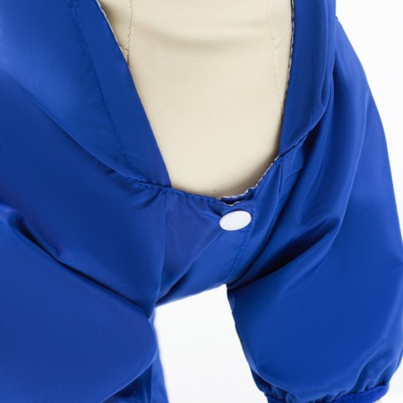 Combiason for dogs, demi -season with a lining, size 2xl (DS 42, OG 56 cm), blue-8