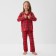 New Year. Pajama Children's kaftan "cell" size 34 (122-128 cm)