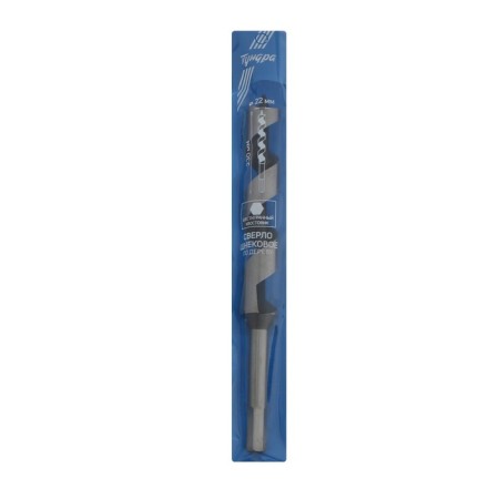 Drill on a wooden tundra, hexagonal shank, 22 x 230 mm-1