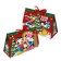 New Year. Gift box, folding, "Happy New Year", 27x23x15 cm, Mickey Mouse