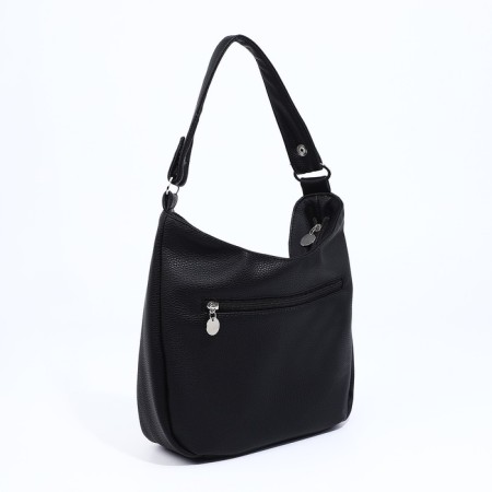 Load bag with lightning, external pocket, black color-1