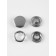 Buttons Rubash STCR D9.5mm (nab 10pc price for nab) stainless steel Silver blister Tr