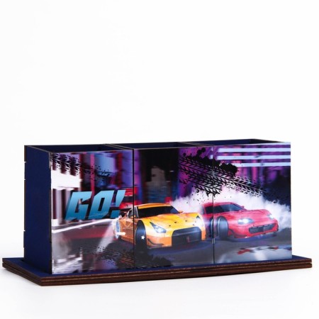 Organizer for the Office "Machine", 6.5 x 6.5 x 12.2 cm-1