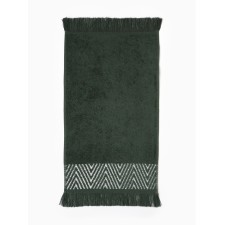 Trick Lovelife towel Tanami 30 × 50 cm, green, 100% cotton, 430 g/m²