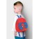 Blue backpack, with a zipper, with a pocket, 19 x 22 cm "Spider-Men", Spider-Man