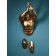 Figure "Phantom", polystone, 150 cm, color gold