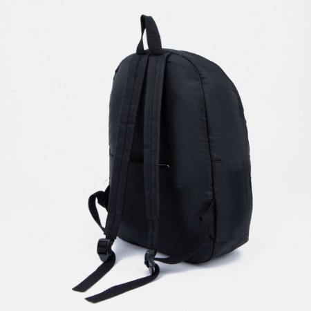 Youth backpack with lightning, external pocket, black color-1
