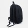 Youth backpack with lightning, external pocket, black color