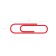 Office paper clips 28 mm color 200 pieces Erich Krause, plastic box 19740