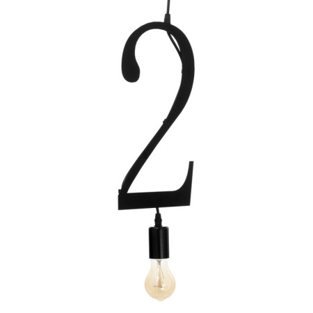 Bayerlux lamp "Figure 2" E27 40W black 35x19 cm-4