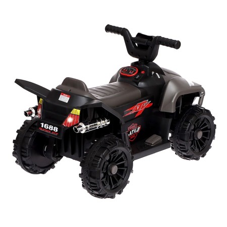 Electric car "Quadrik", color gray color-2