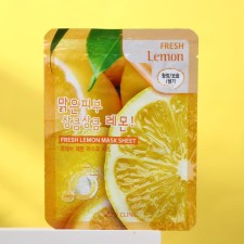 Facial Facial Mask 3W Clinic with lemon, 23 ml