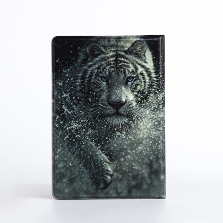 Passport cover, gray color-1
