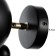 Bra "Barney" E27 40W black 20x20x20cm