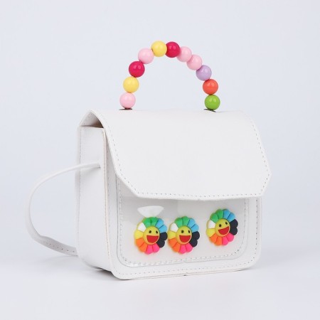 Baby bag on magnet, white color