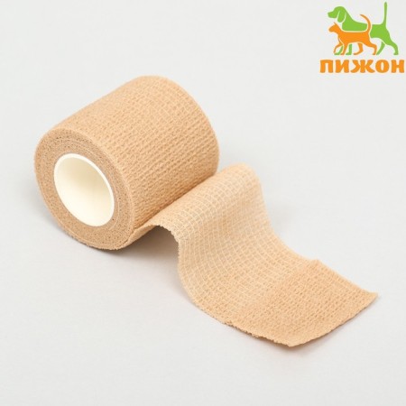 The bandage is self -fixing with a bitter impregnation, 5 cm, max. Extensibility 4.5 m, beige