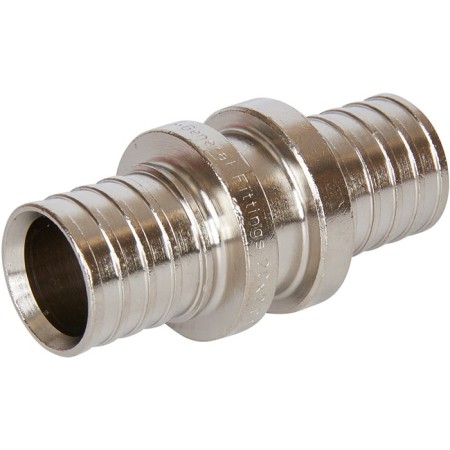 Club connecting axial stout SFA-0003-002002, D = 20 x 2 mm, nickel-plated brass-1